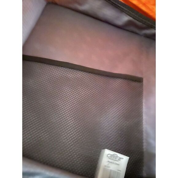 Case-It Mighty Zip Tab 3-Ring 2 - Inch Zipper Binder Expanding File Pink/Black - Picture 9 of 10